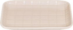 Мыльница HOMECLUBE Вельвет, бежевая, керамика, Арт. SFYW216-F, вид