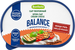 Сыр BONFESTO творожный Кремчиз овощи гриль 65% без змж, вид