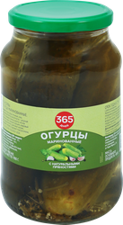 Огурцы маринованные 365 ДНЕЙ, 900мл, изображение