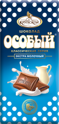 Шоколад экстрамолочный ОСОБЫЙ с тонкоизмельченными добавлениями, 75г, детальное фото