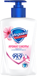 Мыло жидкое SAFEGUARD Аромат сакуры, 225мл, вид
