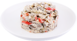 Салат ЛЕНТА FRESH Выборгский с говяжьим языком, весовой, детальное фото