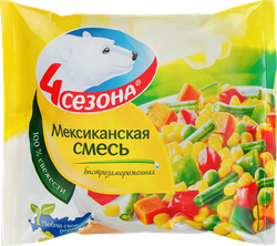 Смесь овощная 4 СЕЗОНА Мексиканская, 400г, детальное фото