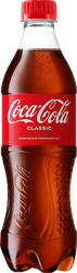 Напиток COCA-COLA сильногазированный, 0.5л, фотография