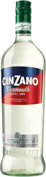 Напиток виноградосодержащий CINZANO Экстра Драй из виноградного сырья белый полусухой, 1л, вид