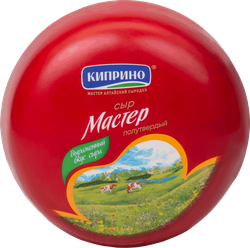 Сыр КИПРИНО Мастер 50%, без змж, весовой, изображение