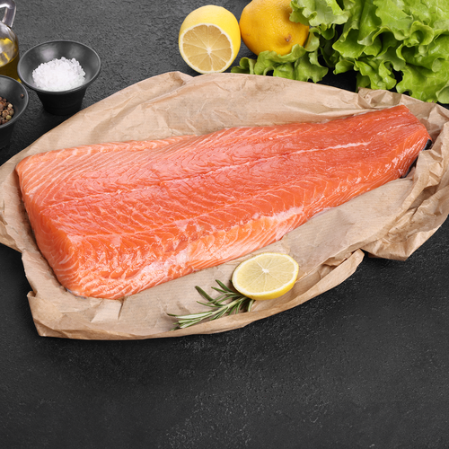 Лосось Атлантический филе ЛЕНТА FRESH, весовой, картинка