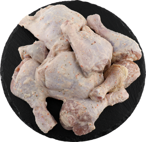 Шашлык из куриных окорочков в майонезе ЛЕНТА FRESH, весовой, крупный план