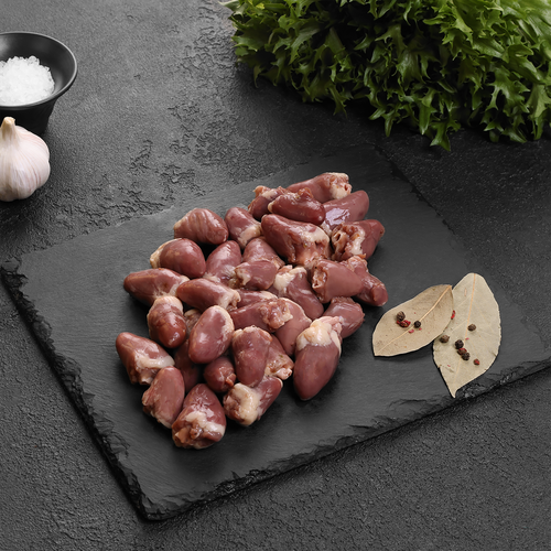 Сердце куриное ЛЕНТА FRESH, весовое, фотография