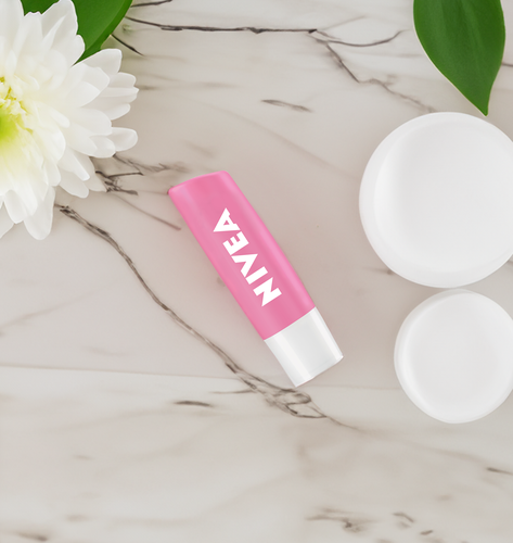 Бальзам для губ NIVEA Сияние жемчуга с экстрактом шелка, с маслом дерева ши и витаминами С и Е, 4,8г, изображение