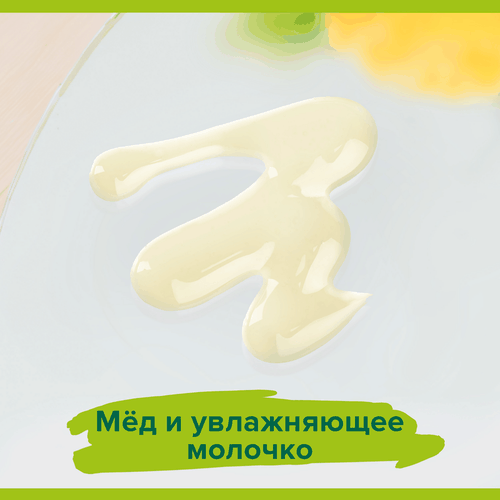 Гель-крем для душа PALMOLIVE Натурэль Питание Мед и увлажняющее молочко, 750мл, картинка