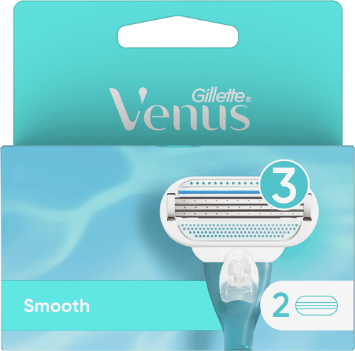 Кассеты сменные для бритья GILLETTE Venus Smooth, 2шт, картинка