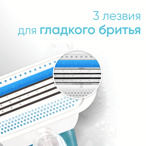 Кассеты сменные для бритья GILLETTE Venus Smooth, 2шт, изображение