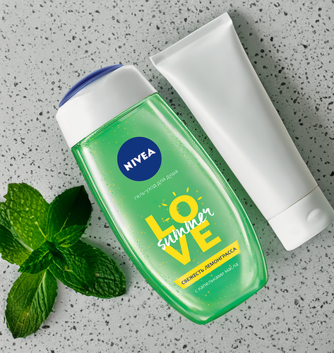 Гель для душа NIVEA Свежесть лемонграсса, 250мл, картинка