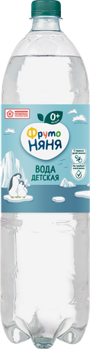 Вода питьевая детская ФРУТОНЯНЯ, 1.5л, детальное фото