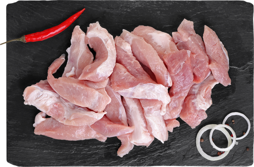 Поджарка из свинины ЛЕНТА FRESH, вид