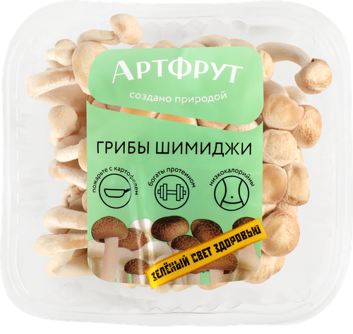 Грибы шимиджи, 150г, крупный план