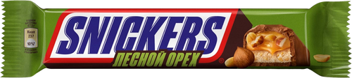 Батончик шоколадный SNICKERS Лесной орех, 81г, изображение