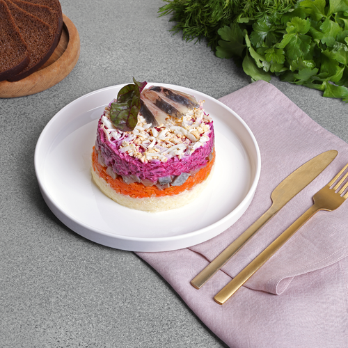 Салат Сельдь под шубой классический ЛЕНТА FRESH, весовой, картинка