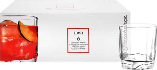 Набор стаканов PASABAHCE Luna низкие 240мл Арт. 42338, 6шт, вид