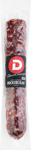 Колбаса сырокопченая ДЫМОВ Московская полусухая, весовая, картинка