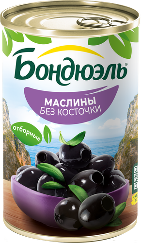 Маслины без косточки БОНДЮЭЛЬ, 314мл, детальное фото