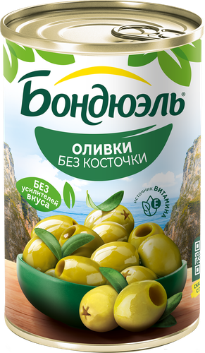 Оливки без косточки БОНДЮЭЛЬ, 314мл, детальное фото