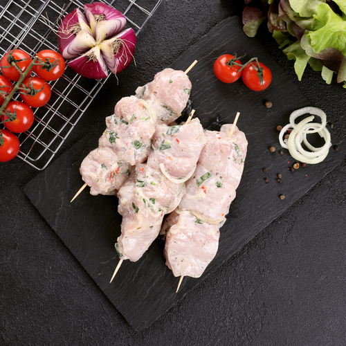 Шашлык из филе куриной грудки Деликатесный ЛЕНТА FRESH, фотография