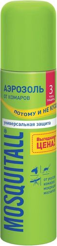 Средство репеллентное MOSQUITALL Универсальная защита до 3 часов, 150мл, фото