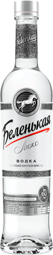 Водка БЕЛЕНЬКАЯ Люкс 40%, 0.5л, картинка
