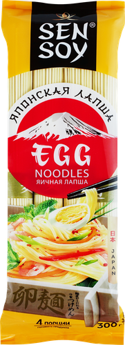 Лапша яичная SEN SOY Premium Egg Noodles, 300г, картинка