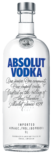 Водка ABSOLUT 40%, 1л, фотография
