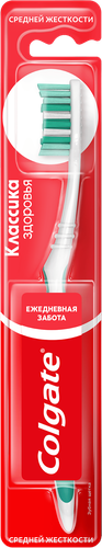Зубная щетка COLGATE Классика Здоровья, средней жесткости, картинка