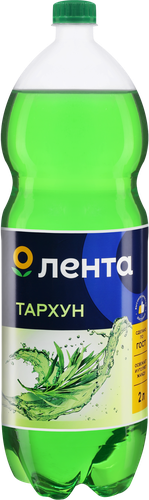 Напиток ЛЕНТА Тархун сильногазированный, 2л, изображение