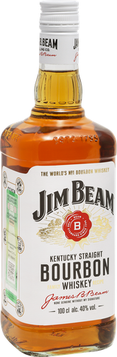 Виски JIM BEAM Зерновой бурбон 40%, 1л, картинка