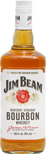 Виски JIM BEAM Зерновой бурбон 40%, 1л, картинка