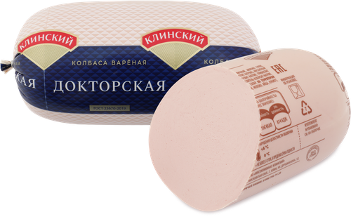 Колбаса вареная КЛИНСКИЙ Докторская, категория А, весовая, крупный план