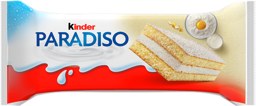Пирожное бисквитное KINDER Paradiso с молочной начинкой, 29г, вид