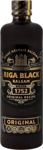 Бальзам RIGA BLACK Оригинальный 45%, 0.5л, картинка