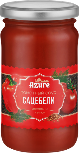 Соус томатный AZURE Сацебели, 350г, фотография