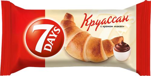 Круассан 7DAYS с кремом какао, 65г, фотография