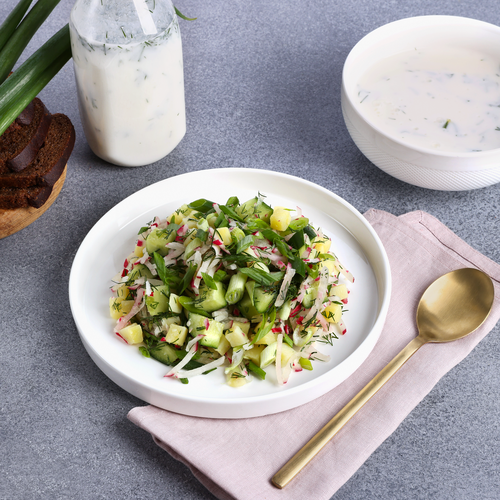 Набор для окрошки Вегетарианский ЛЕНТА FRESH, весовой, изображение