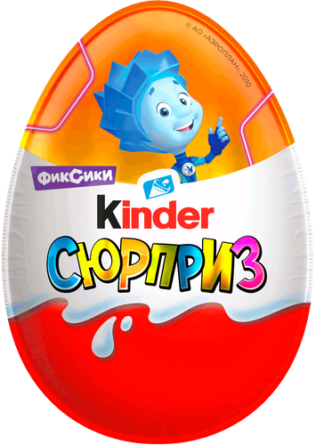Яйцо шоколадное KINDER Сюрприз из молочного шоколада с игрушкой, 20г, фото