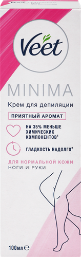 Крем для депиляции VEET для нормальной кожи, 100мл, детальное фото