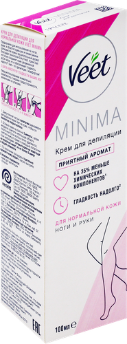 Крем для депиляции VEET для нормальной кожи, 100мл, детальное фото