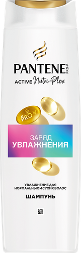Шампунь для волос PANTENE ProV Заряд увлажнения, 400мл, фотография