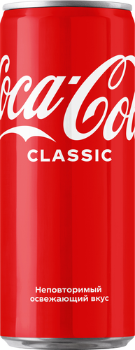 Напиток COCA-COLA сильногазированный, 0.33л, детальное фото