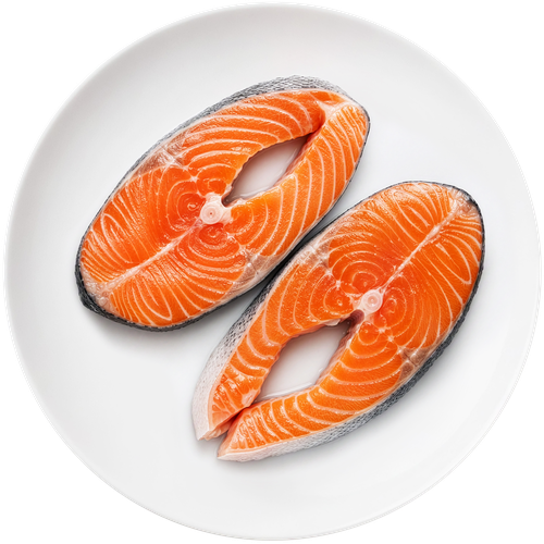 Лосось Атлантический филе Премиум ЛЕНТА FRESH, весовой, крупный план