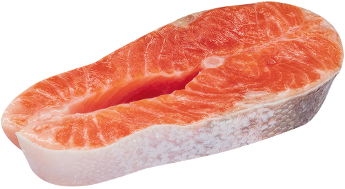 Форель стейк ЛЕНТА FRESH, весовая, крупный план