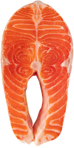 Форель стейк ЛЕНТА FRESH, весовая, вид